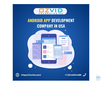 Leading Android App Development Company in New York – OZVID Technologies