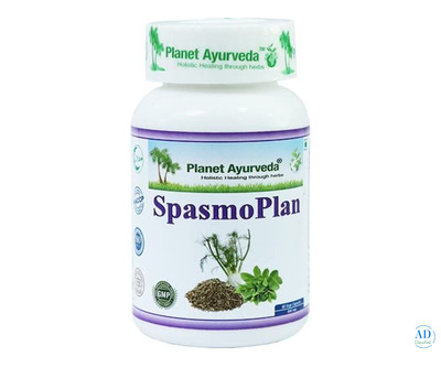 Spasmoplan Capsules - Natural Relief from Muscle Cramps & Abdominal Spasms