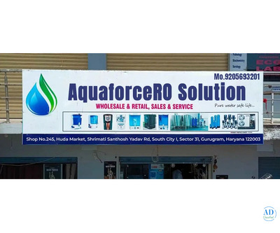 Aquaforce RO Solution Your Trusted RO Repair