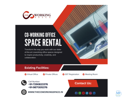 Best Coworking Space in Ganesh Nagar for Rent