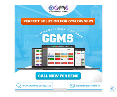 GGMS Gym Management Software – All-in-One Solution for Fitness Studios, Gyms & Clubs
