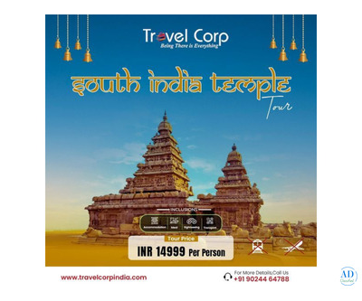 South India Religious Tour Package – Explore the Sacred Soul of the South!
