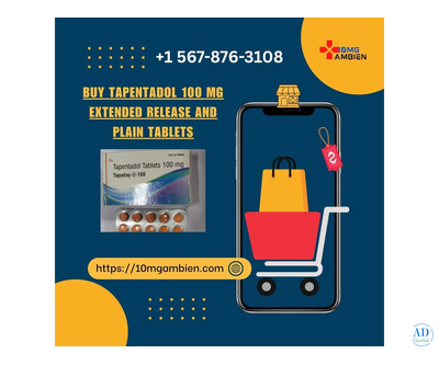 Buy Tapentadol 100 mg Online Extended Release and plain tablets