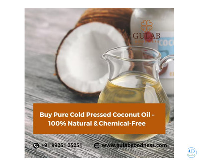 Buy Pure Cold Pressed Coconut Oil – 100% Natural & Chemical-Free