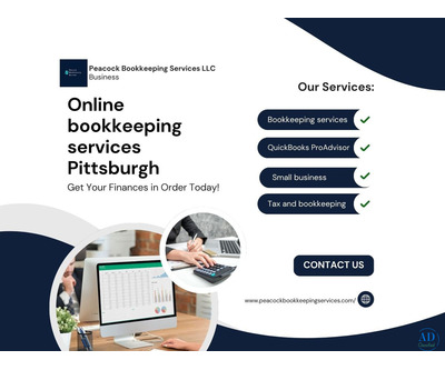 Peacock Bookkeeping – Trusted Online Services for Pittsburgh Businesses