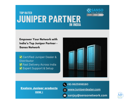 Juniper Partner in India | Certified Dealer & Network Expert – Sanso Network