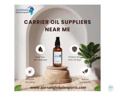 Carrier Oil Suppliers Near Me – Aarnav Global Exports