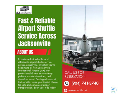 Fast & Reliable Airport Shuttle Service Across Jacksonville