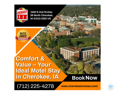 Comfort & Value – Your Ideal Motel Stay in Cherokee, IA