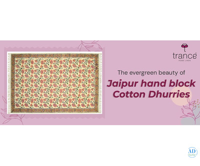 The evergreen beauty of Jaipur hand block Cotton Dhurries