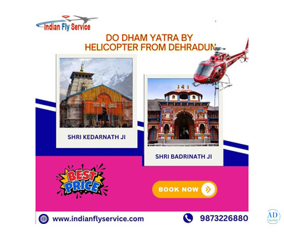 Heavenly Journey Awaits: Do Dham Yatra by Helicopter from Dehradun