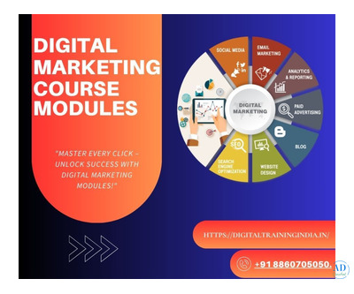 digital marketing course modules