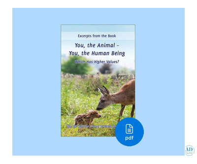 PDF You, the animal you the human being