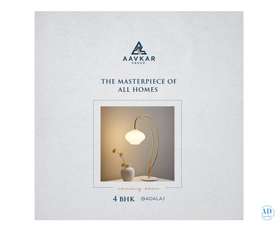 The Opus Adalaj : Discover beautifully crafted 5 BHK Penthouse in Gandhinagar