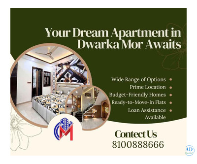 Your Dream Apartment in Dwarka Mor Awaits