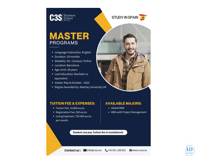 Explore your future with a Masters program in Spain