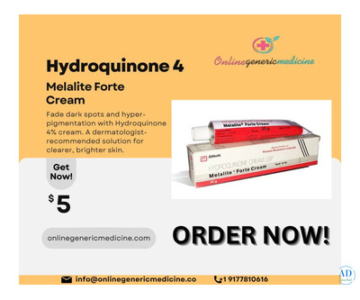 Get Radiant Skin with Hydroquinone 4 | Buy Now at OnlineGenericMedicine
