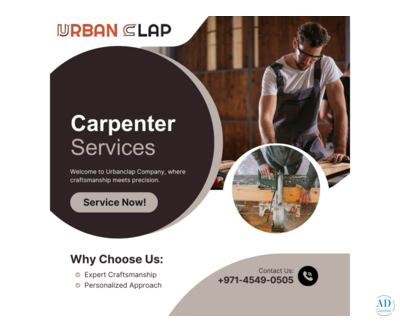 #1 Top Carpenter Services in Dubai || 045490505