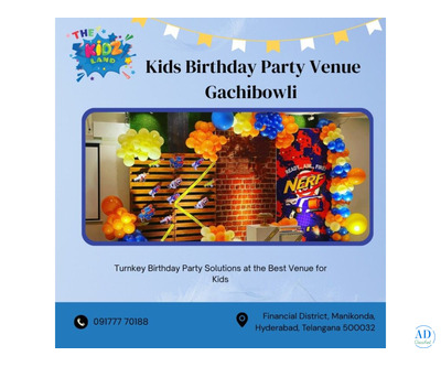 Kids Birthday Party Venue Gachibowli | 9177770188 |  The Kidz Land
