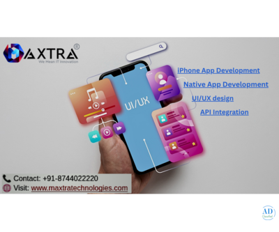 Maxtra – Best iPhone App Development Company for Your Business