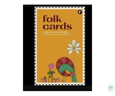 Buy Folk Art Postcard Book Online | Timeless Indian Art Collection