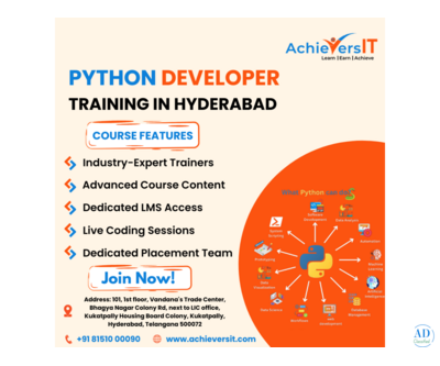 Python Full Stack Course Training in Hyderabad - AchieversIT
