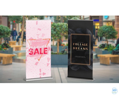 Retractable Banner Stand – Heavy‑Duty & Ready to Go!