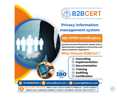 ISO 27701 Certification in Texas
