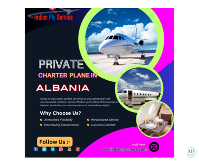 Jet Charter to/from Albania