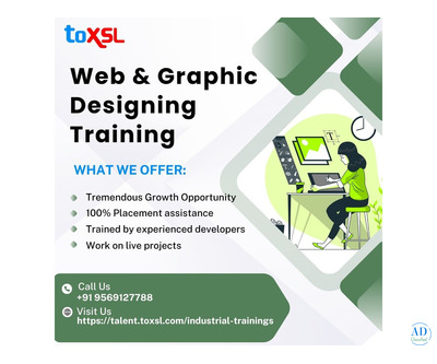 Web & Graphic Designing Training in Mohali for Creative Minds | ToXSL Technologies