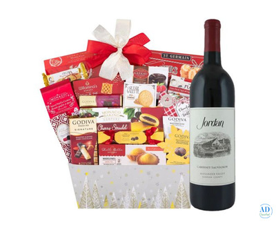 Send Jorden wine gift basket - Fast & Secure Dellivery