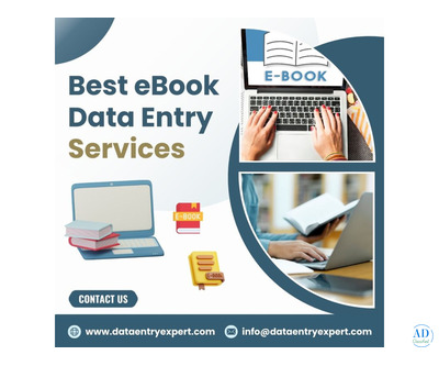 Outsource eBook/Book Data Entry Services in India