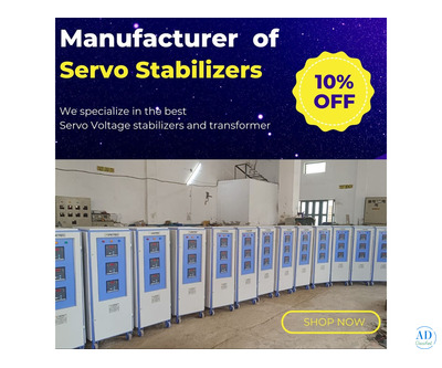 Servo Voltage Stabilizer Manufacturer