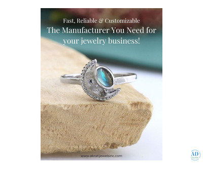 The Top Wholesale Custom Jewelry Manufacturer -Akrati Jewels