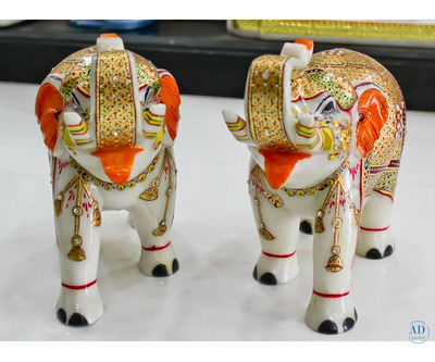 GMB.in | Marble Elephant statue