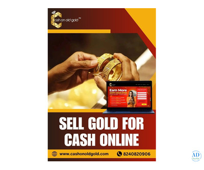 Sell Gold for Cash Online in Kolkata - Cash On Old Gold