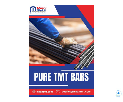 Pure TMT Bars Company in Kolkata - Maan Shakti