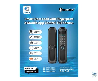 Advanced Digital Door Lock – Control Your Door from Anywhere.