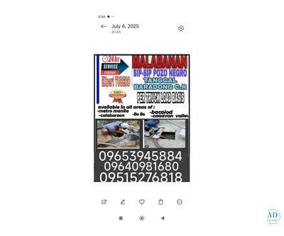 MALABANAN SIPHONING SERVICES 09653945884