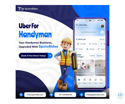 Develop Your Uber-Like Handyman App with SpotnRides