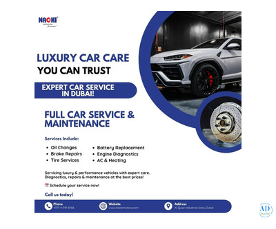 Luxury Car Service & Maintenance in Dubai – Naoki Motors