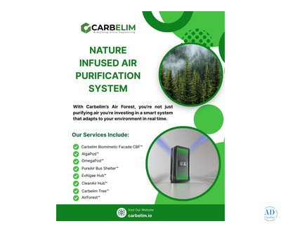 Nature Infused Air Purification System – Carbelim