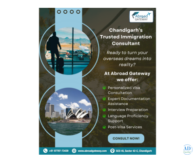 Top Immigration Consultants in Chandigarh - Abroad Gateway