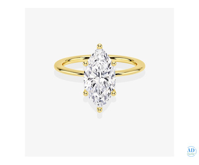Elegant Lab Grown Diamond Solitaire Ring – Only at Caratbazaar