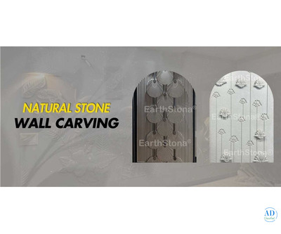 Natural Stone Wall Carving| EarthStona