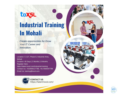 Industrial Training in Mohali - ToXSL Technologies