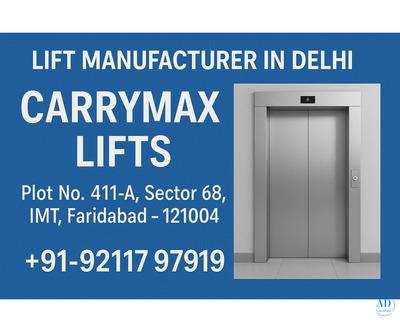 Lift Manufacturers in Delhi