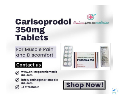 Get Relief with Generic Soma Pills | Buy from OnlineGenericMedicine Today