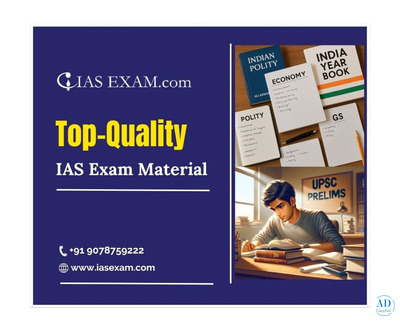Master the UPSC Journey with Top-Quality IAS Exam Material from IASExam.com