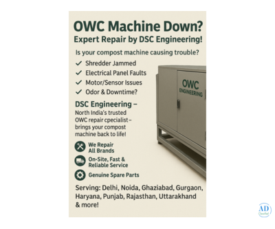"Trouble with Your OWC Machine? DSC Has You Covered!"